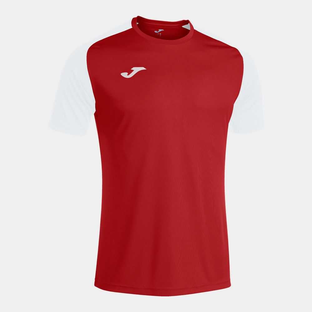 Joma Academy Iv Short Sleeve T-shirt Erkek Tişört Kırmızı Beyaz | 30YVBIDUA