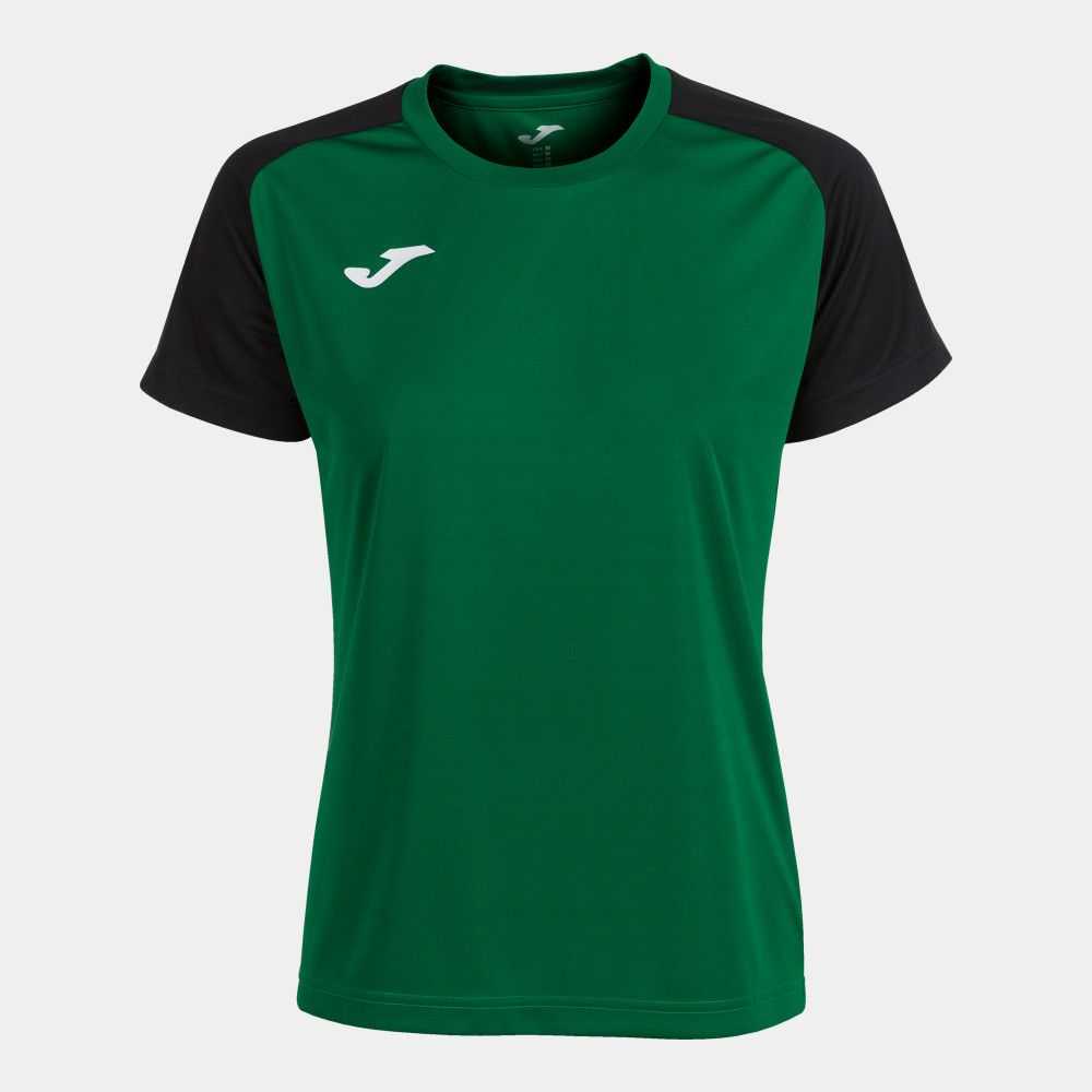 Joma Academy Iv Short Sleeve T-shirt Kadın Tişört Yeşil Siyah | 80WUIRKDL