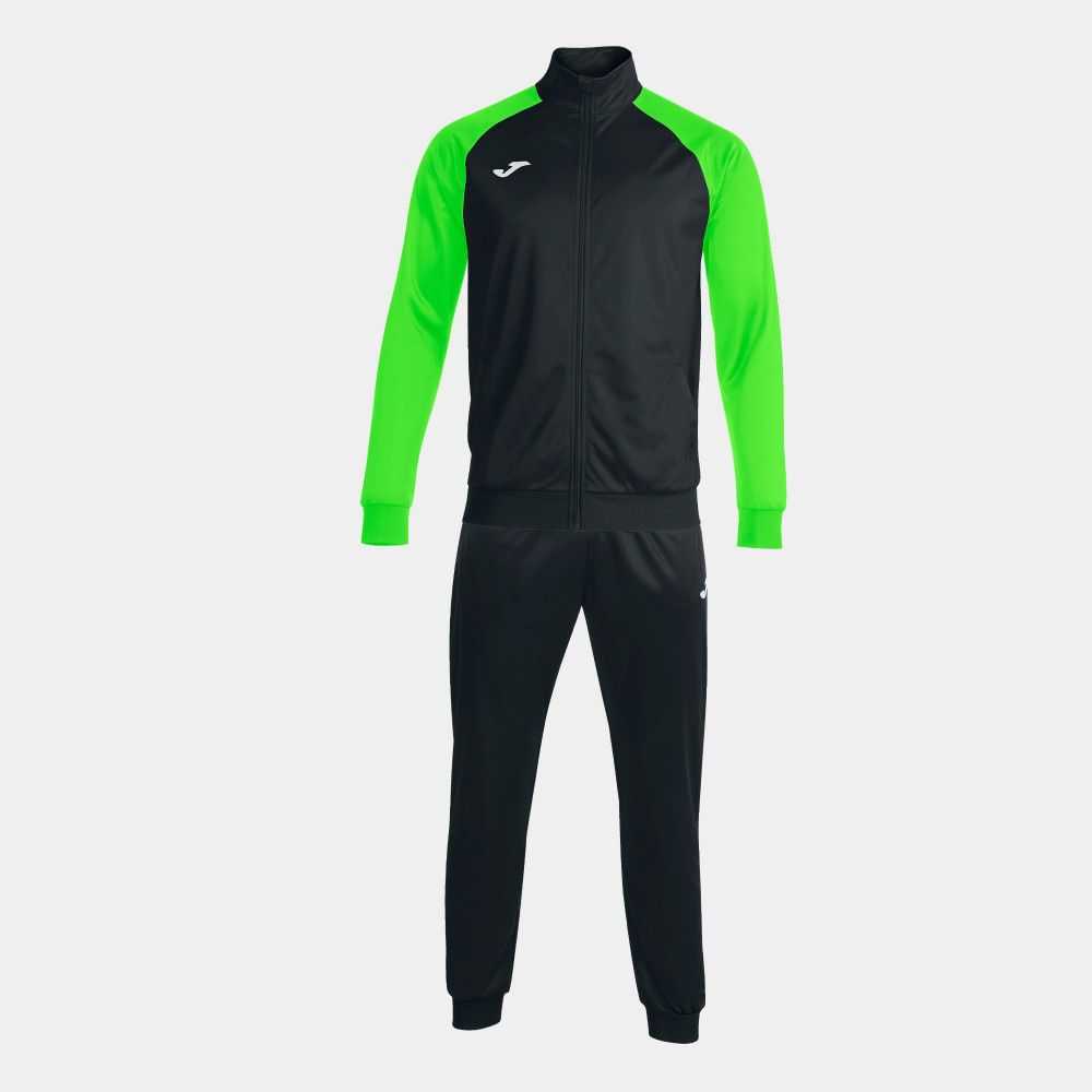 Joma Academy Iv Tracksuit Fluor Erkek Eşofman Siyah Yeşil | 76HGEOVFR