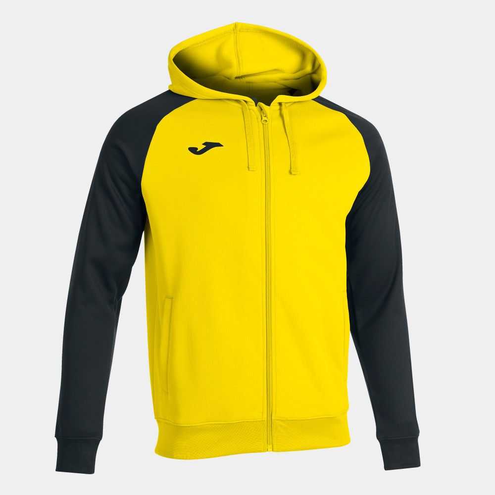 Joma Academy Iv Zip up Hoodie Erkek Eşofman Sarı Siyah | 89RENTZDJ