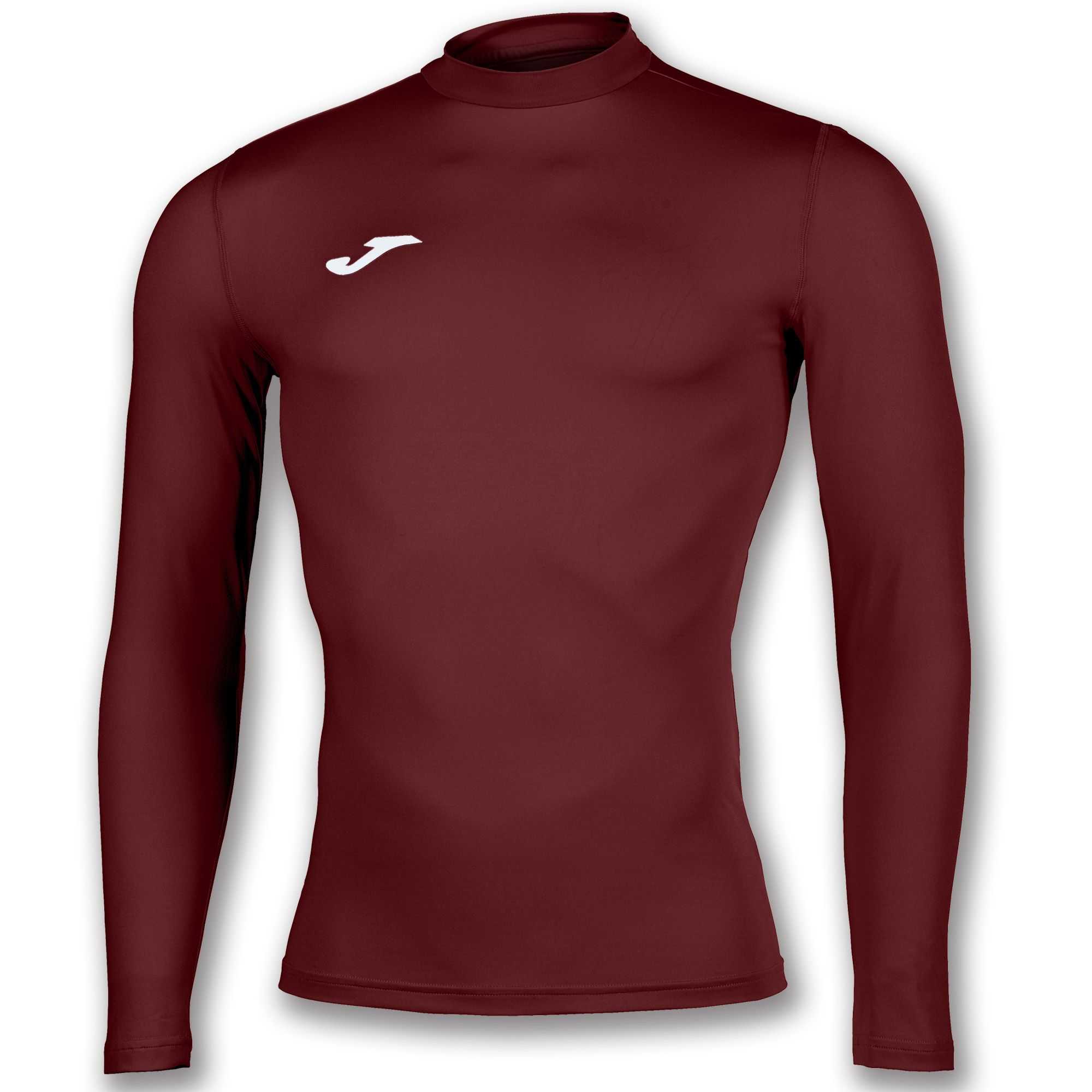 Joma Academy Shirt Brama L/S Erkek Tişört Bordo | 50ZNRVEPS