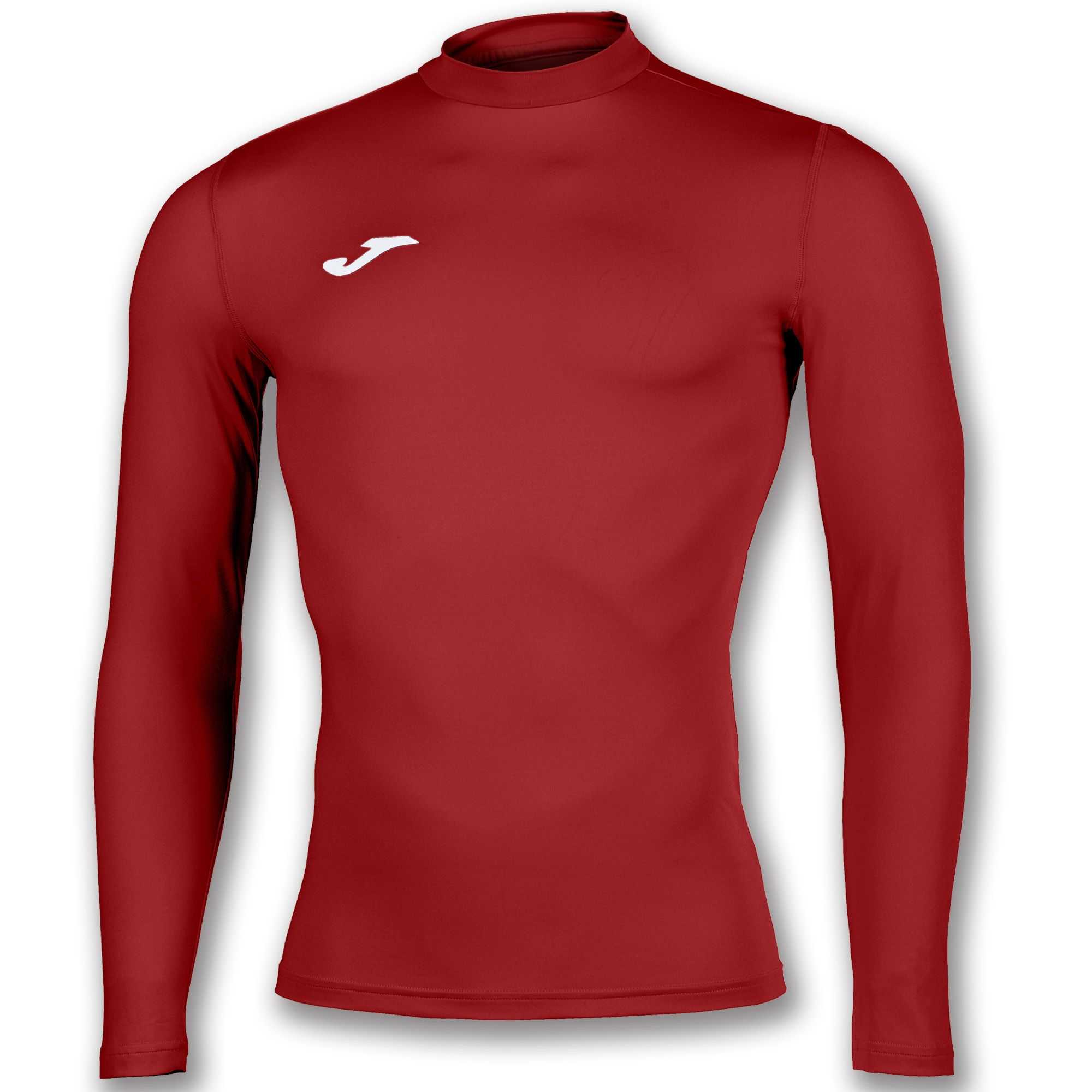 Joma Academy Shirt Brama L/S Erkek Tişört Kırmızı | 09AYKOQCF