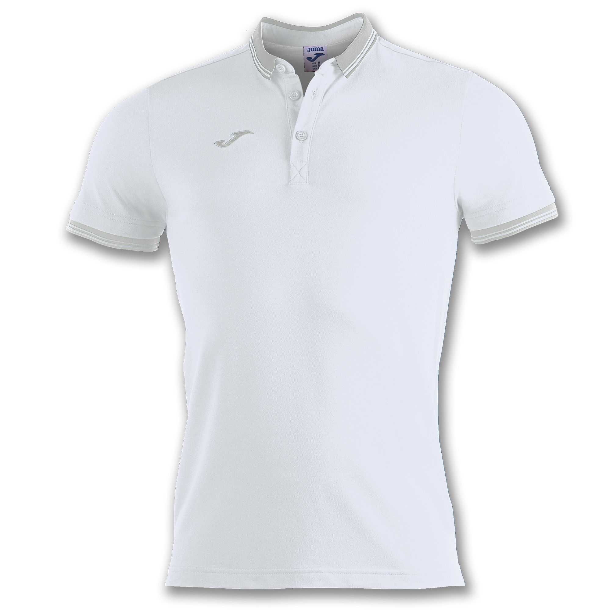 Joma Bali Ii Polo S/S Erkek Tişört Beyaz | 75NLCXVUG