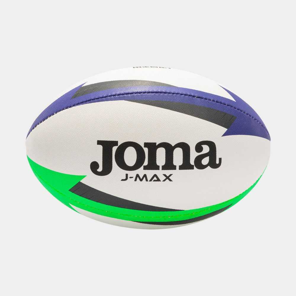 Joma Ball Rugby J max Erkek Balls Beyaz Yeşil Kraliyet Mavisi | 79JRBHXQF