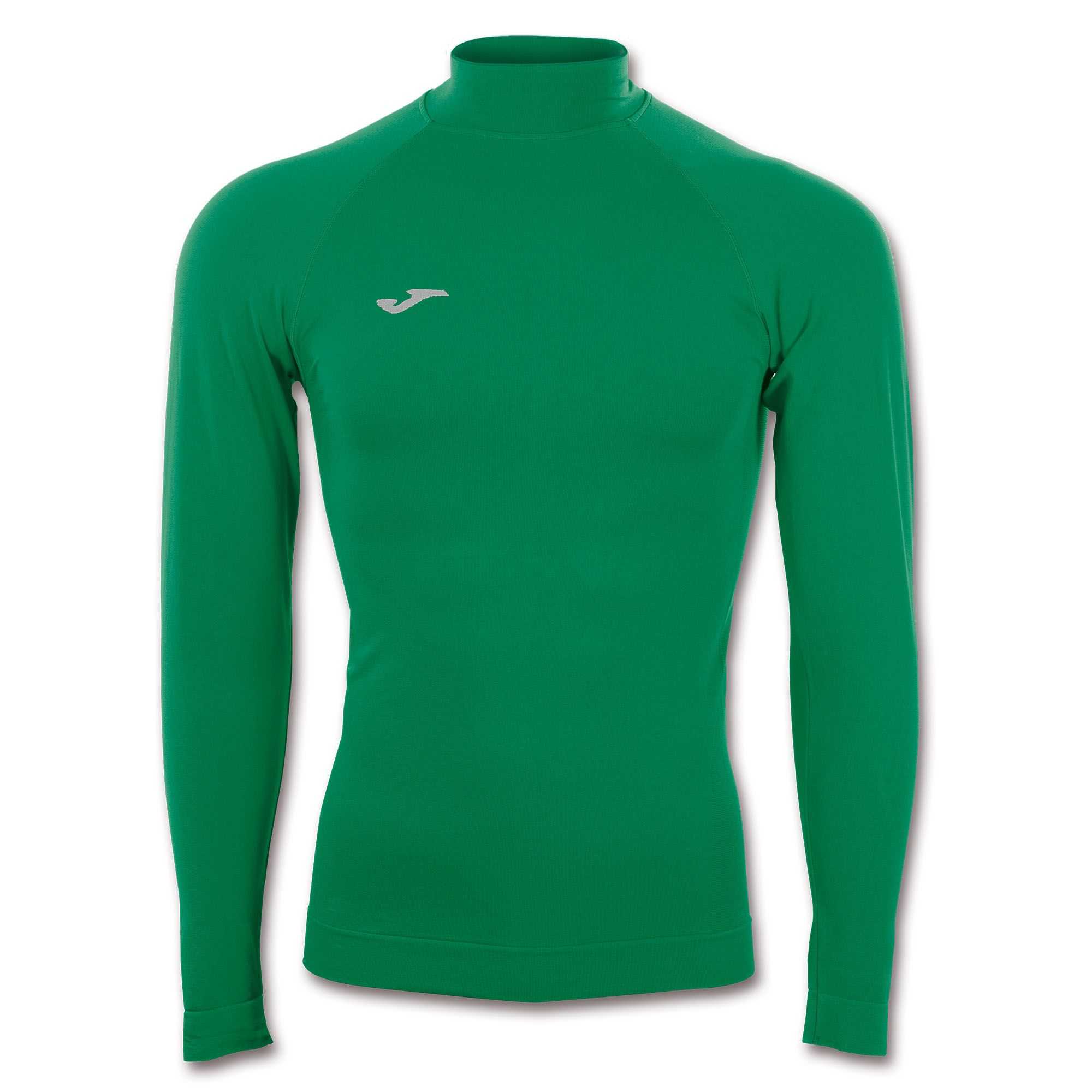 Joma Brama Classic Seamless T-shirt L/S Erkek Tişört Yeşil | 87CJAPMQI