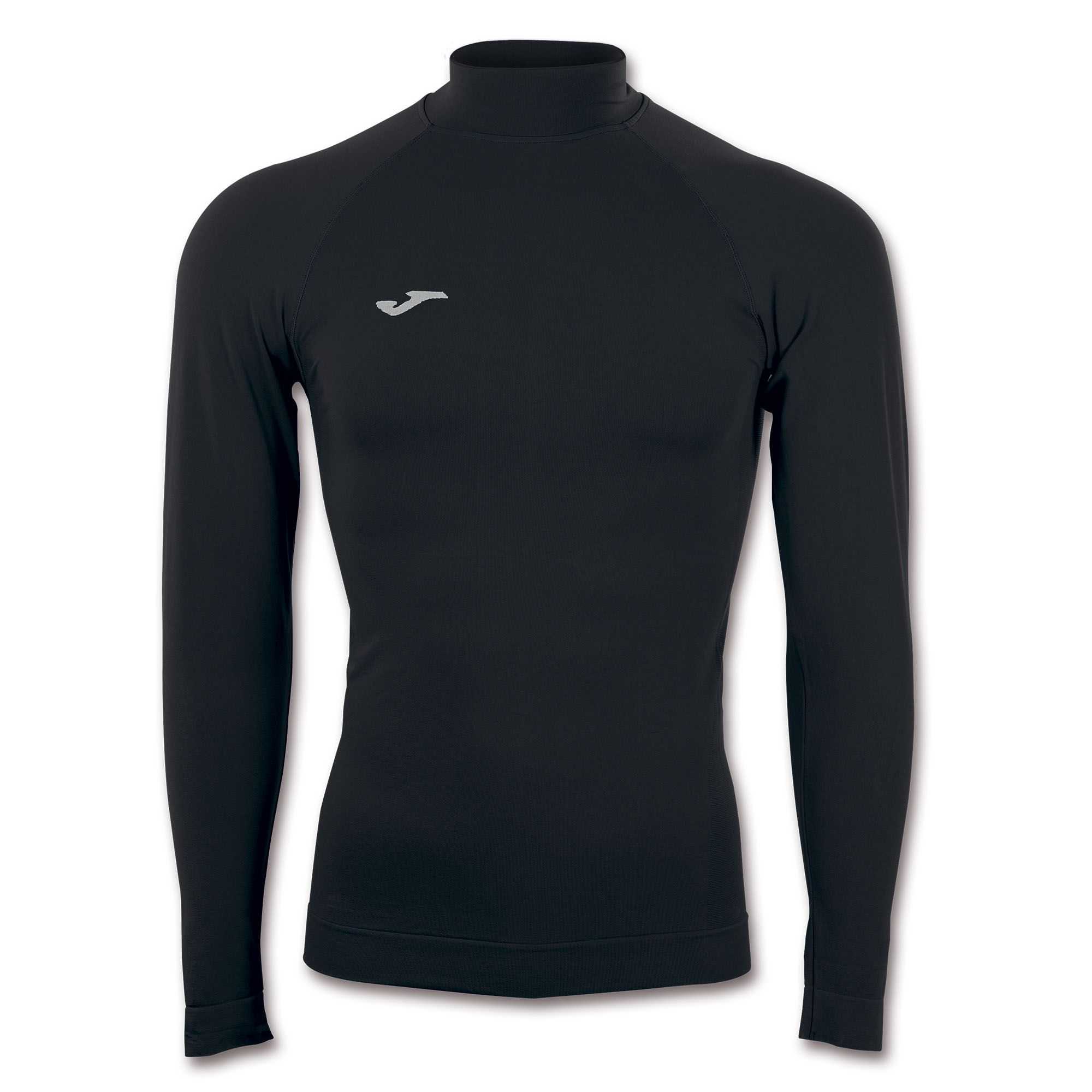 Joma Brama Classic Seamless T-shirt L/S Erkek Tişört Siyah | 23XCRMQDP