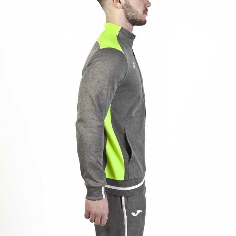 Joma Campus Ii Jacket Melange Fluor Çocuk Eşofman Koyu Sarı | 40EUAYCKO