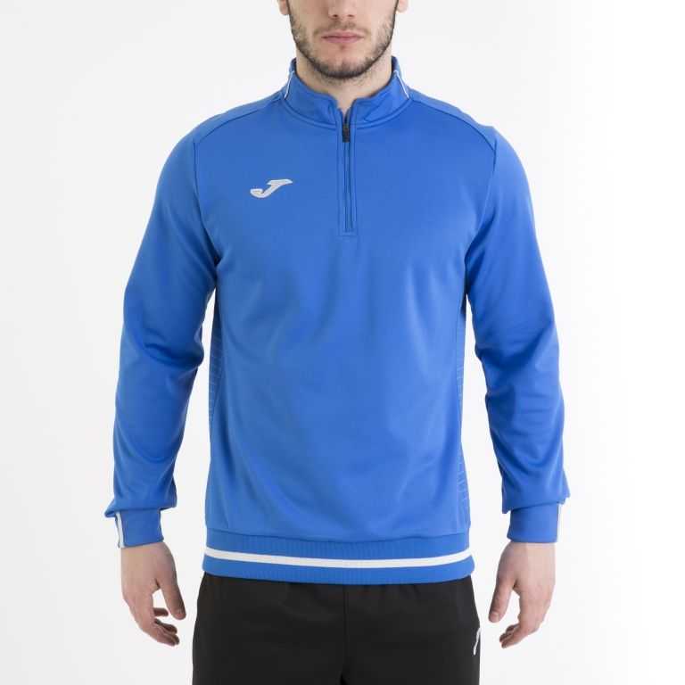 Joma Campus Ii Sweatshirt 1/2 Zipper Çocuk Tişörtü Kraliyet Mavisi | 87LBSYOUV