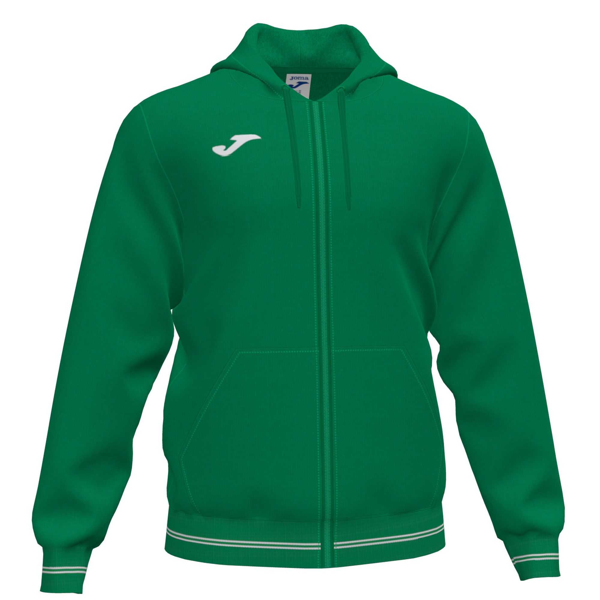 Joma Campus Iii Hoodie Jacket Erkek Eşofman Yeşil | 32ZVHYBLT