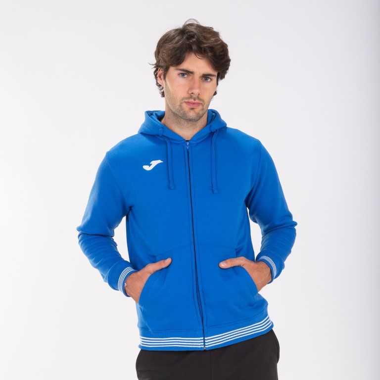 Joma Campus Iii Hoodie Jacket Erkek Eşofman Kraliyet Mavisi | 68XRQETGA