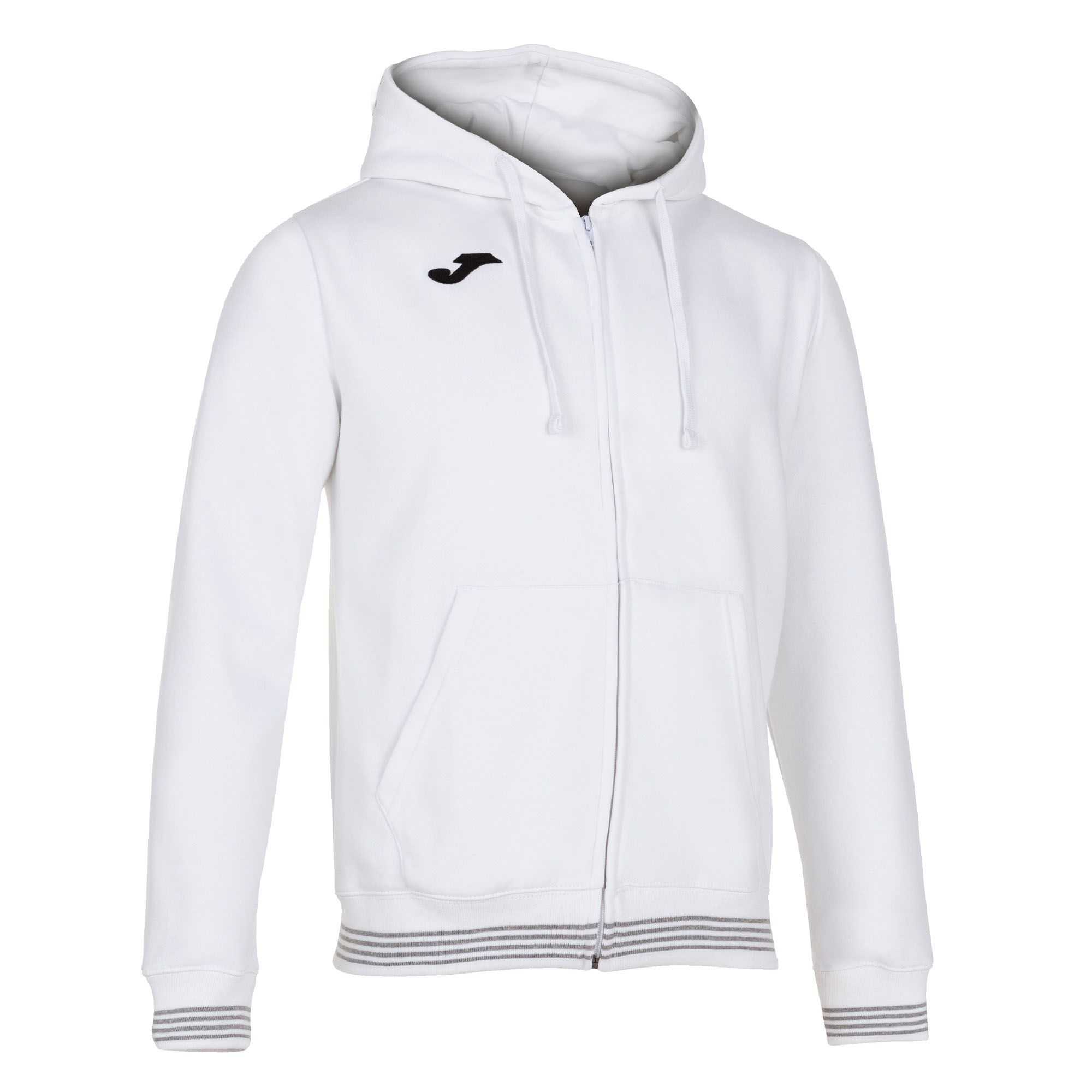 Joma Campus Iii Hoodie Jacket Erkek Eşofman Beyaz | 84VUPKZMA