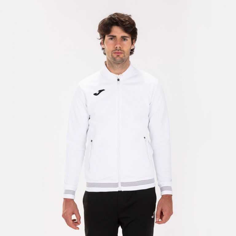 Joma Campus Iii Jacket Erkek Eşofman Beyaz | 54CBDAJNG