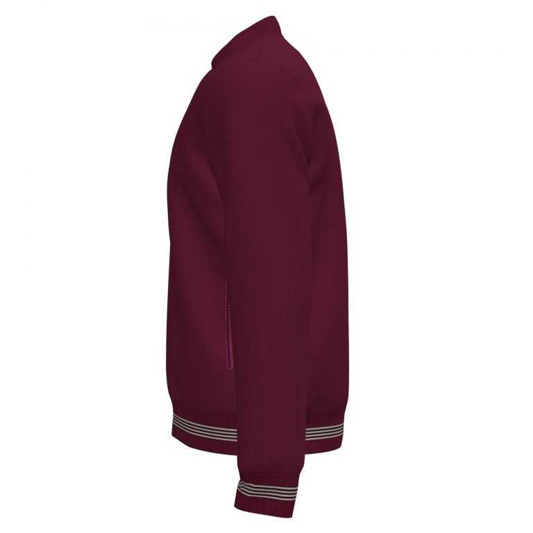 Joma Campus Iii Jacket Erkek Eşofman Bordo | 37JEZPUAW