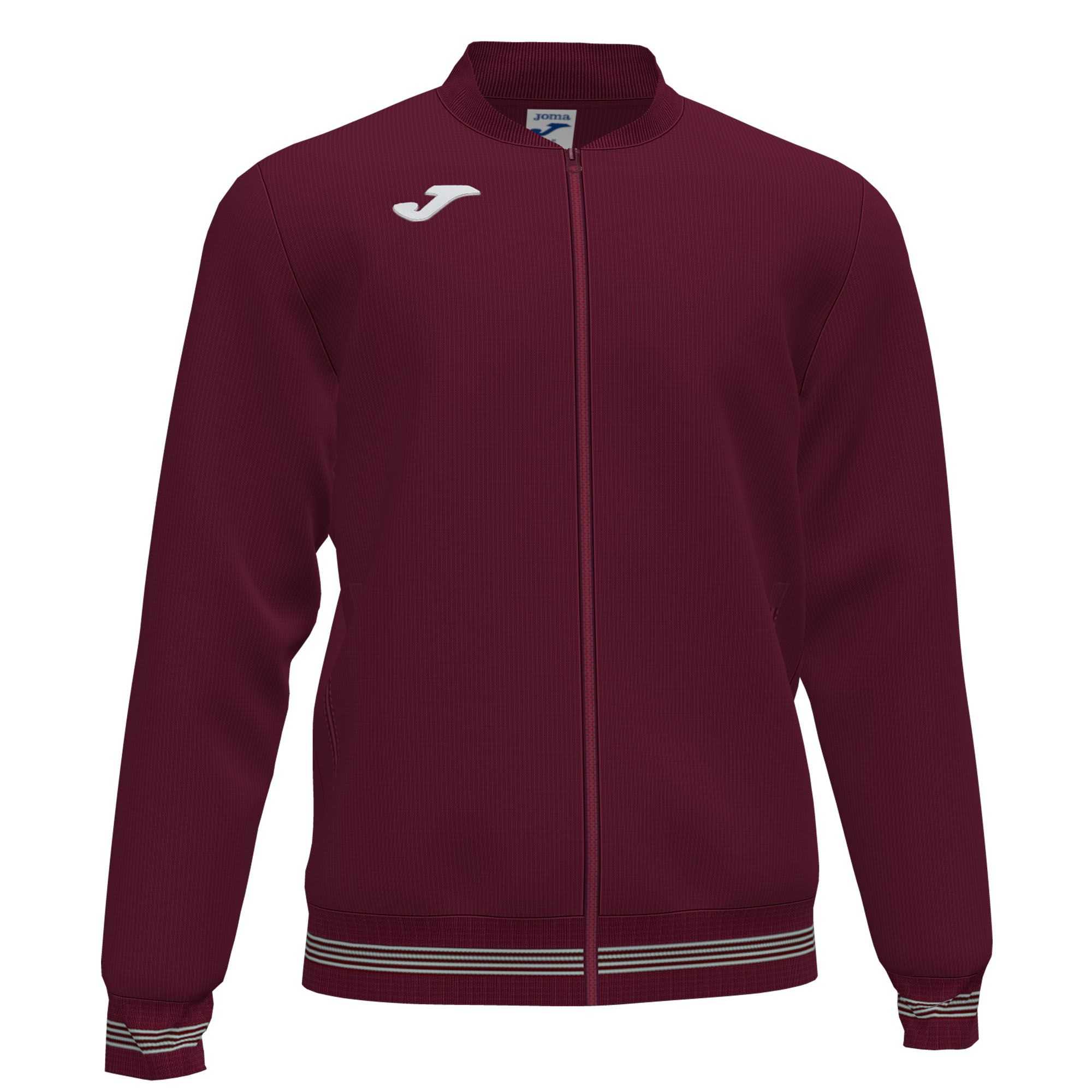 Joma Campus Iii Jacket Erkek Eşofman Bordo | 37JEZPUAW