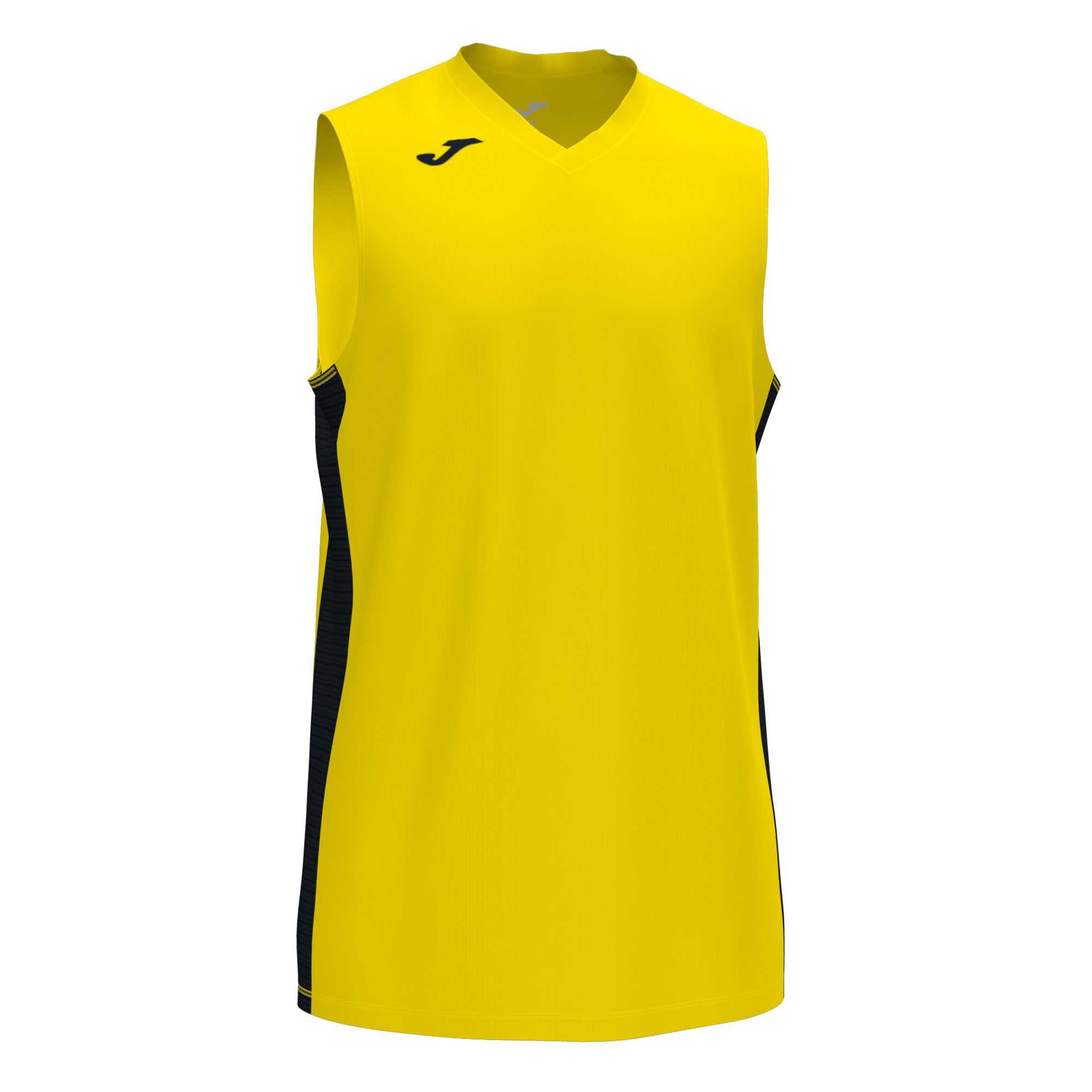 Joma Cancha Iii T-shirt Sleeveless Erkek Tişört Sarı Siyah | 32PDGXNAR