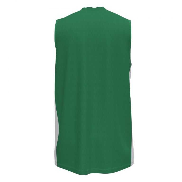 Joma Cancha Iii T-shirt Sleeveless Erkek Tişört Yeşil Beyaz | 87ENIDQGF