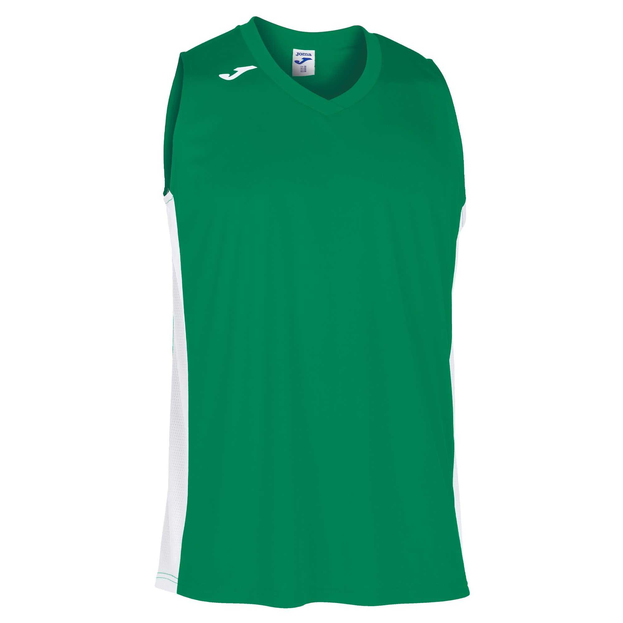 Joma Cancha Iii T-shirt Sleeveless Erkek Tişört Yeşil Beyaz | 87ENIDQGF