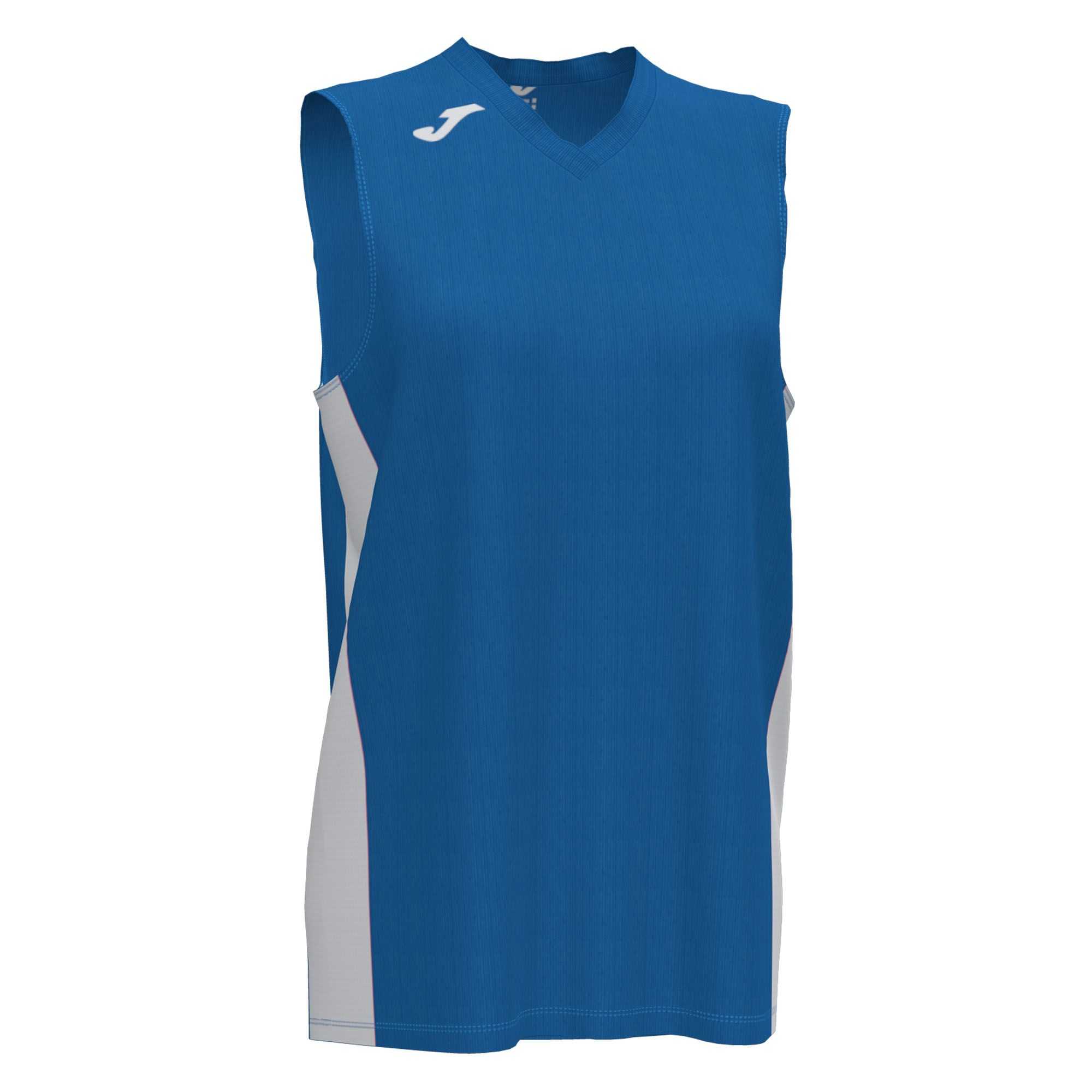 Joma Cancha Iii T-shirt Sleeveless Kadın Tişört Kraliyet Mavisi Beyaz | 73XOUVQRT