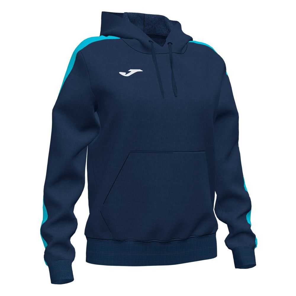 Joma Championship Iv Hoodie Fluor Kadın Tişörtü Lacivert Turkuaz | 37IPWZOXL