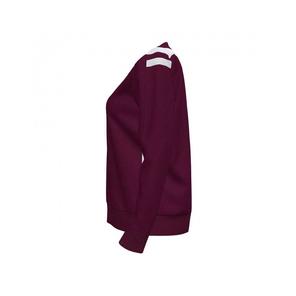 Joma Championship Vi Full Zip Sweatshirt Kadın Eşofman Bordo Beyaz | 82FTCLRYZ