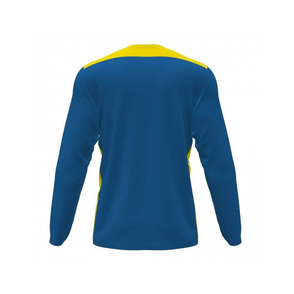 Joma Championship Vi Long Sleeve T-shirt Erkek Tişört Kraliyet Mavisi Sarı | 71JTFABES