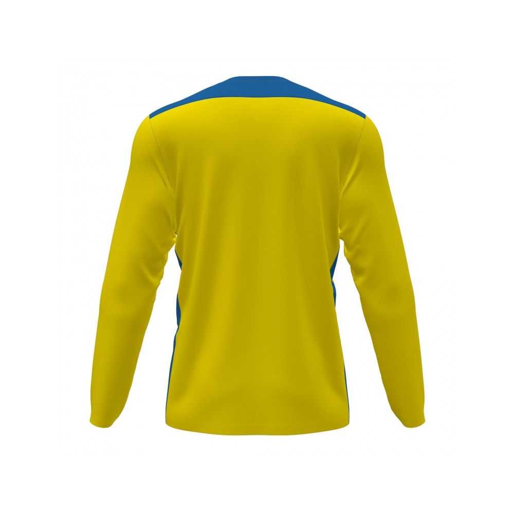 Joma Championship Vi Long Sleeve T-shirt Erkek Tişört Sarı Kraliyet Mavisi Mavi | 93FMYNQHW