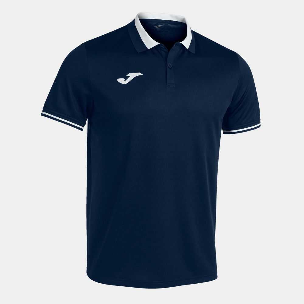 Joma Championship Vi Short Sleeve Polo Erkek Tişört Lacivert Beyaz | 47YPWDTSG