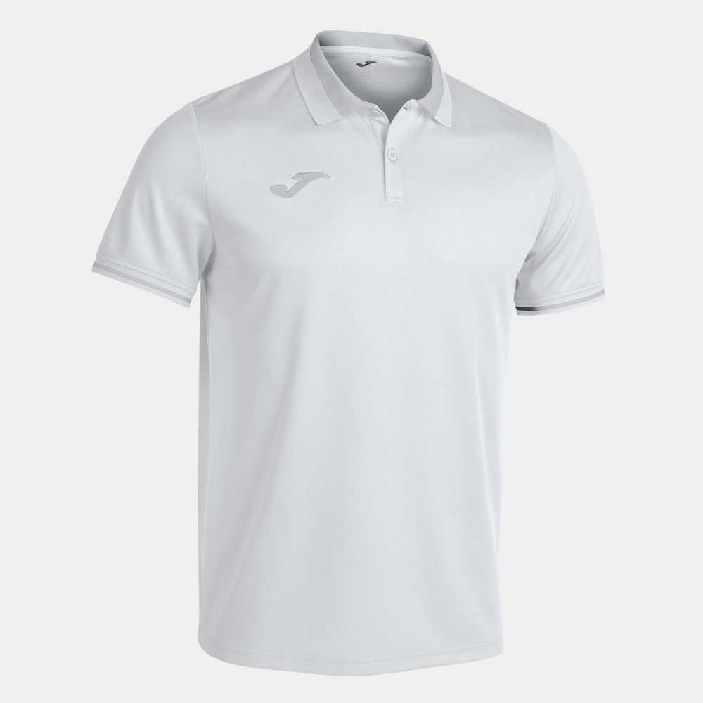 Joma Championship Vi Short Sleeve Polo Erkek Tişört Beyaz Gri | 71ZEXMDAQ