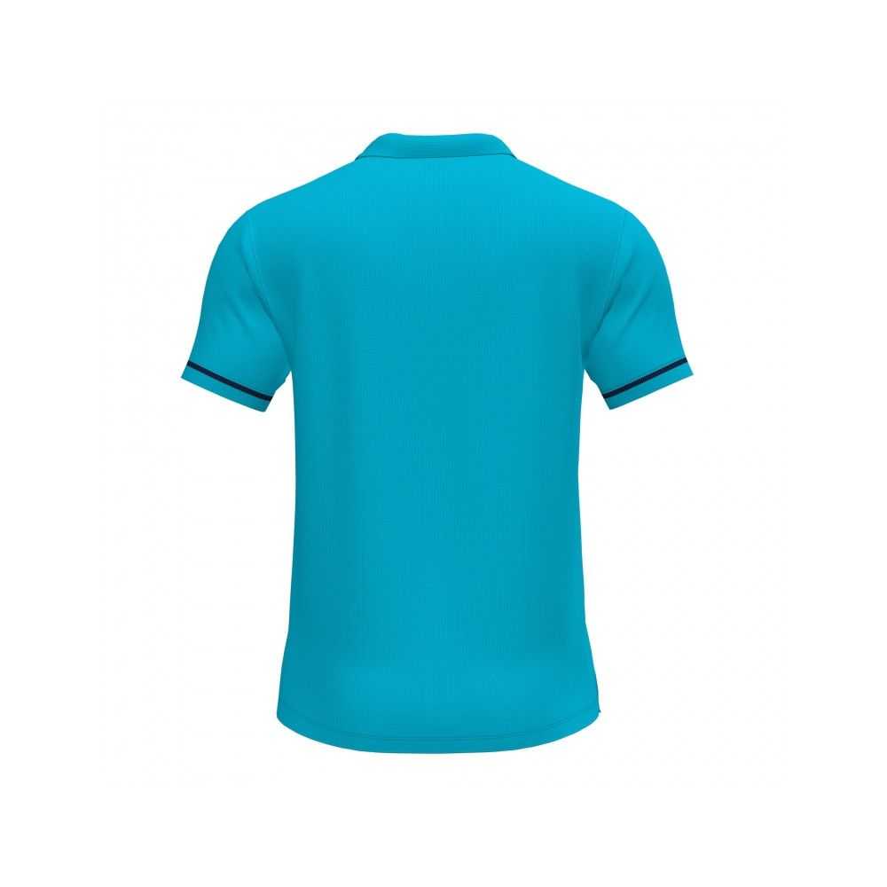 Joma Championship Vi Short Sleeve Polo Fluor Erkek Tişört Turkuaz Lacivert | 26BCQKEYG