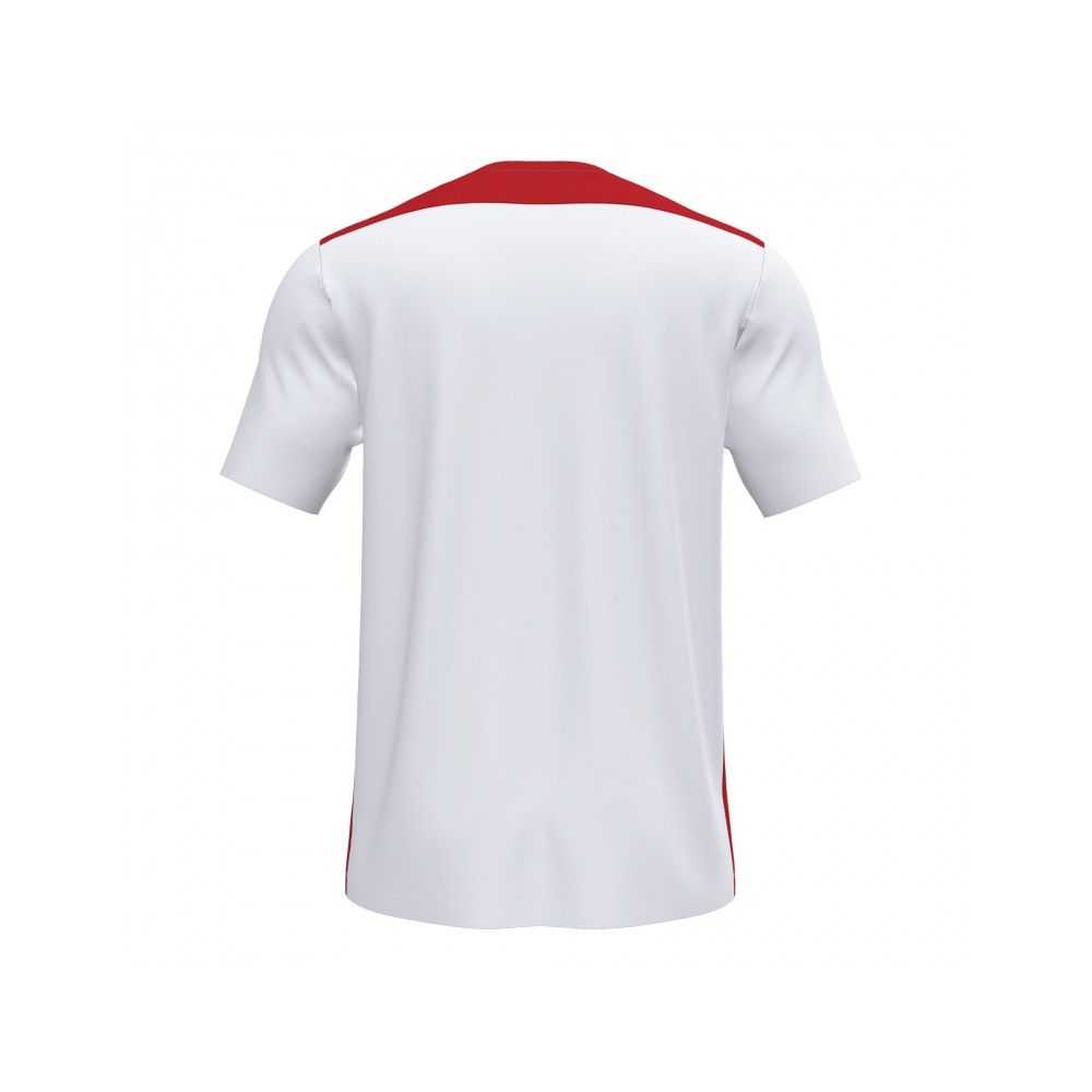 Joma Championship Vi Short Sleeve T-shirt Erkek Tişört Beyaz Kırmızı | 36GRWJZEB