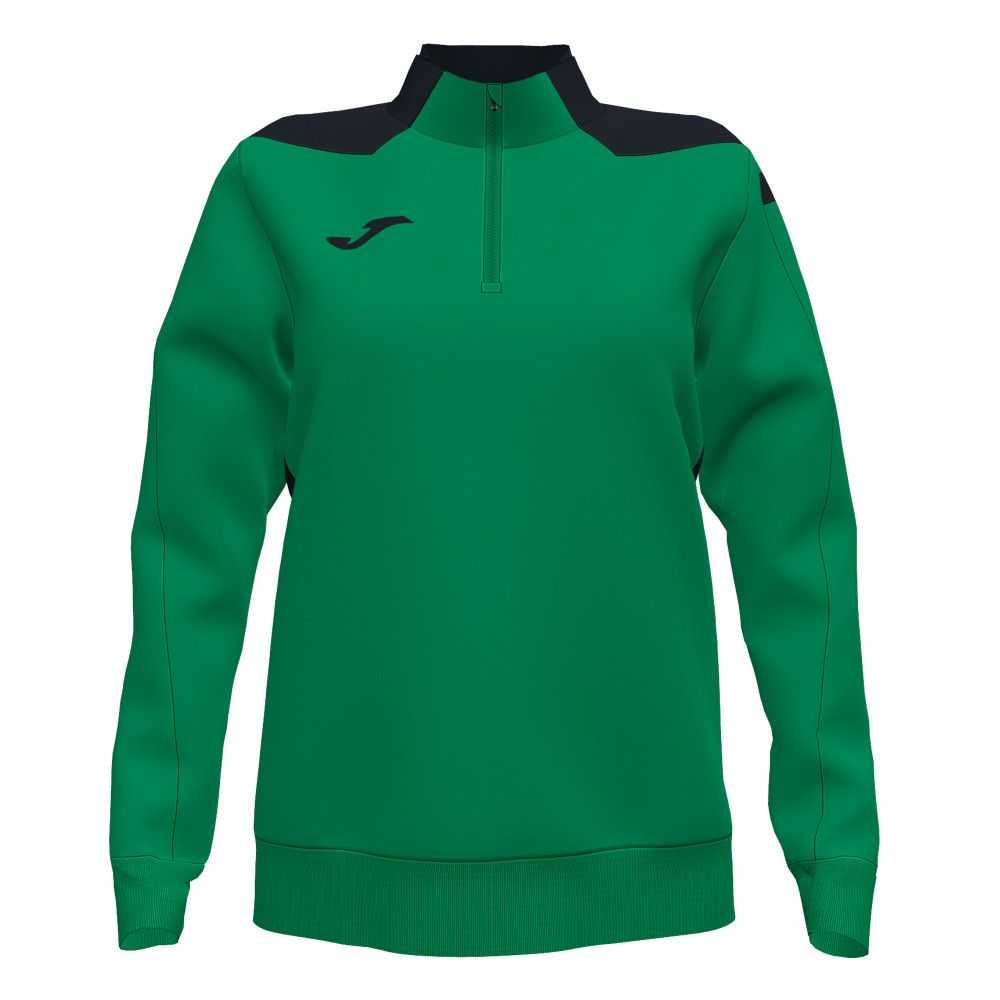 Joma Championship Vi Sweatshirt Kadın Tişörtü Yeşil Siyah | 95BAXGTUR