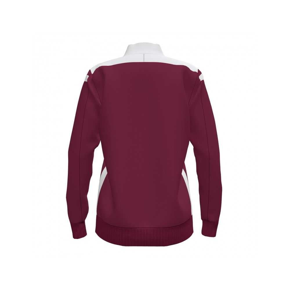 Joma Championship Vi Sweatshirt Kadın Tişörtü Bordo Beyaz | 18IPOZNST