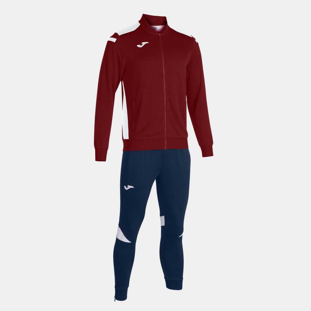 Joma Championship Vi Tracksuit Erkek Eşofman Bordo Beyaz Lacivert | 14VMNRLGF