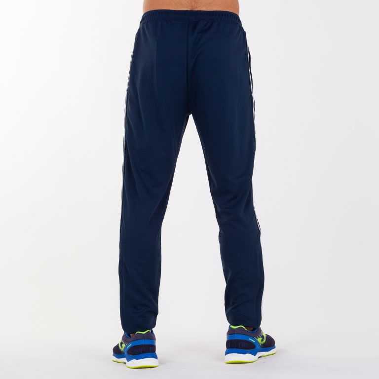 Joma Classic Long Pants Erkek Pantolon Lacivert Beyaz | 86YLJQVTM