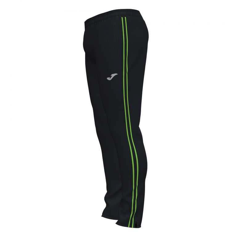 Joma Classic Long Pants fluor Erkek Eşofman Siyah Yeşil | 98YZEWVQF