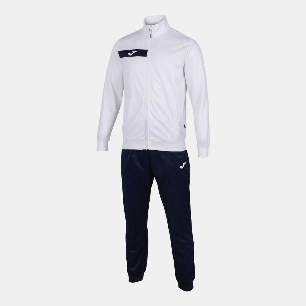 Joma Columbus Tracksuit Erkek Eşofman Beyaz Lacivert | 05GEOLJMA