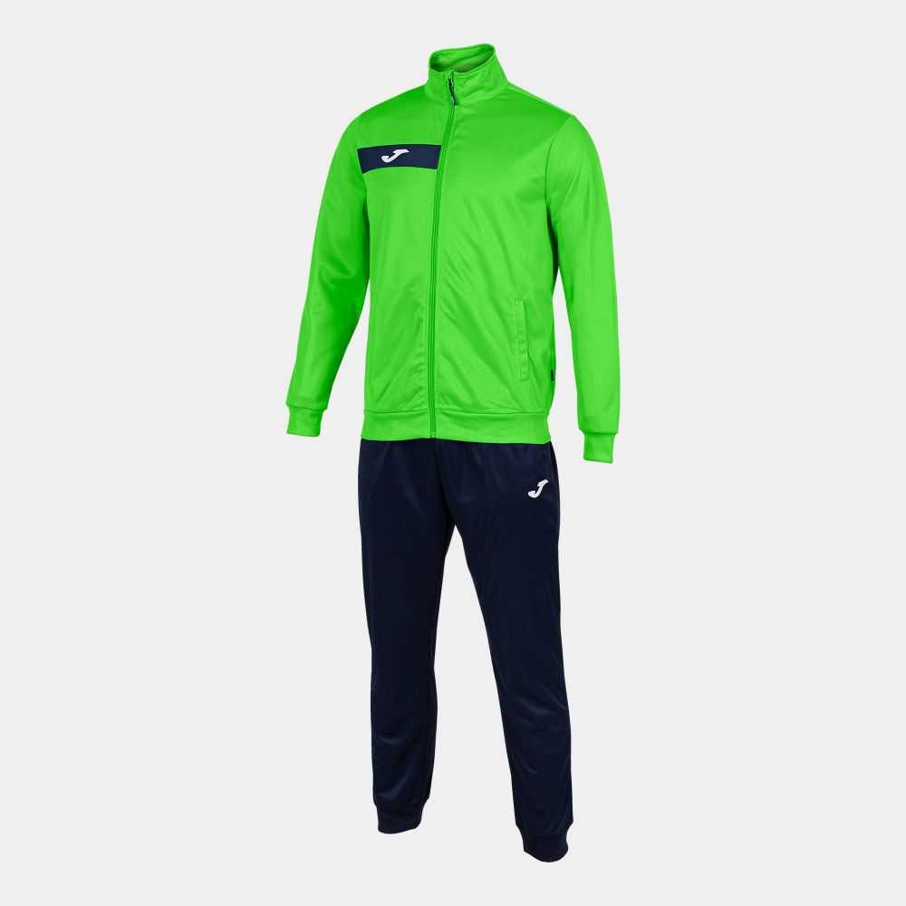 Joma Columbus Tracksuit Fluor Erkek Eşofman Yeşil Lacivert | 83KHXNCOA