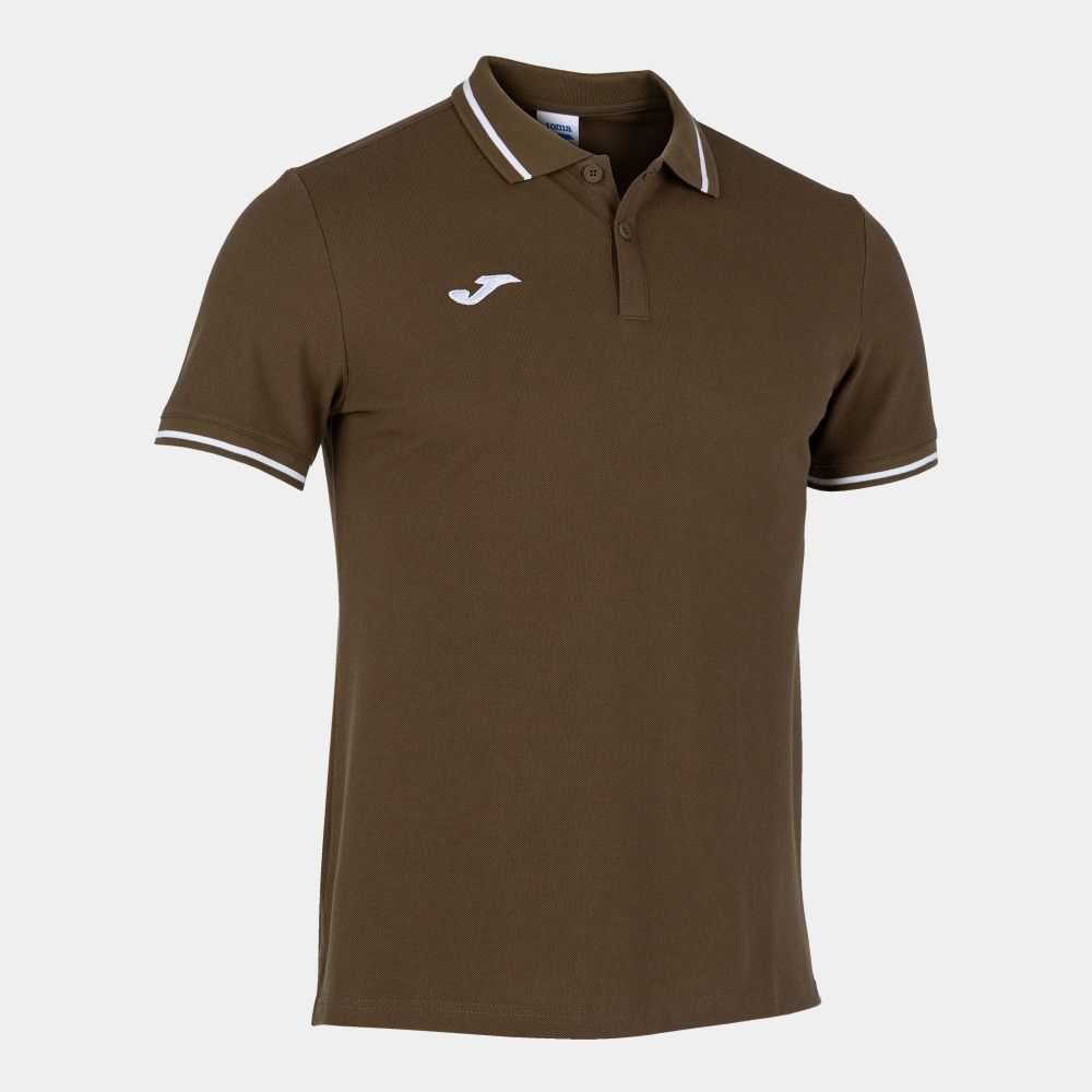 Joma Confort Ii Short Sleeve Polo Erkek Tişört Haki | 50XEZNJOY