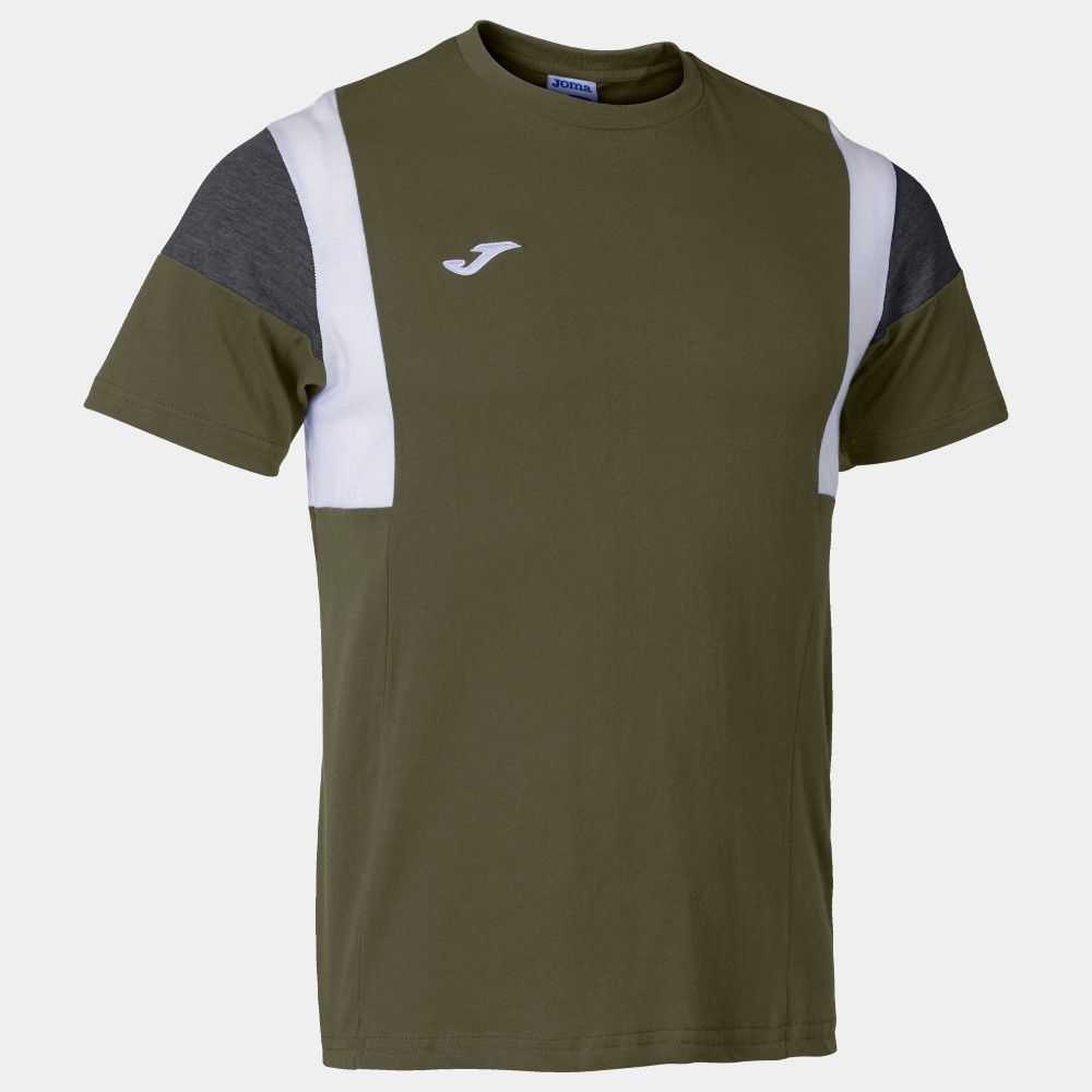 Joma Confort Iii Short Sleeve T-shirt Erkek Tişört Haki | 56KGENOUY