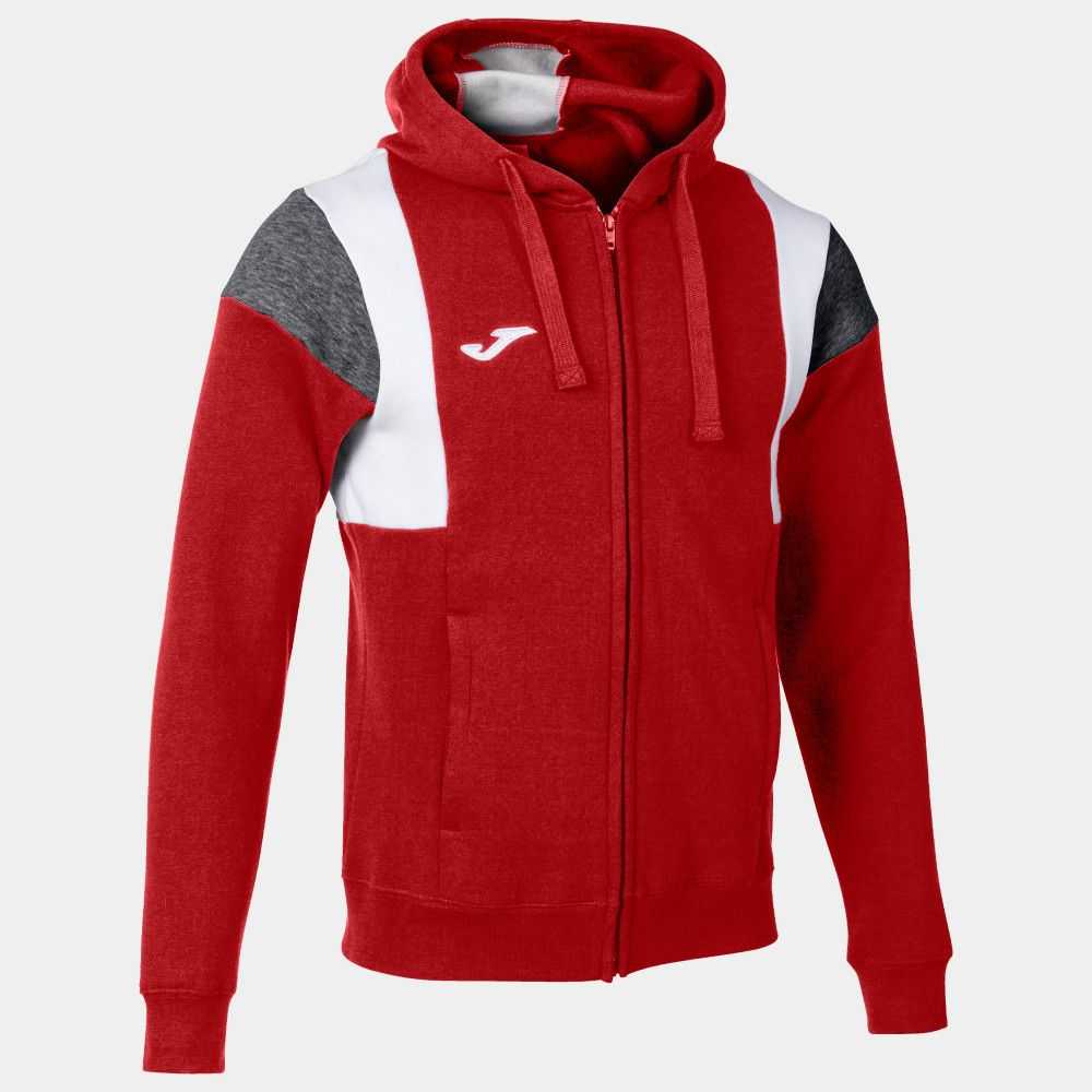 Joma Confort Iii Zip up Hoodie Erkek Eşofman Kırmızı | 35ZLQMAUR