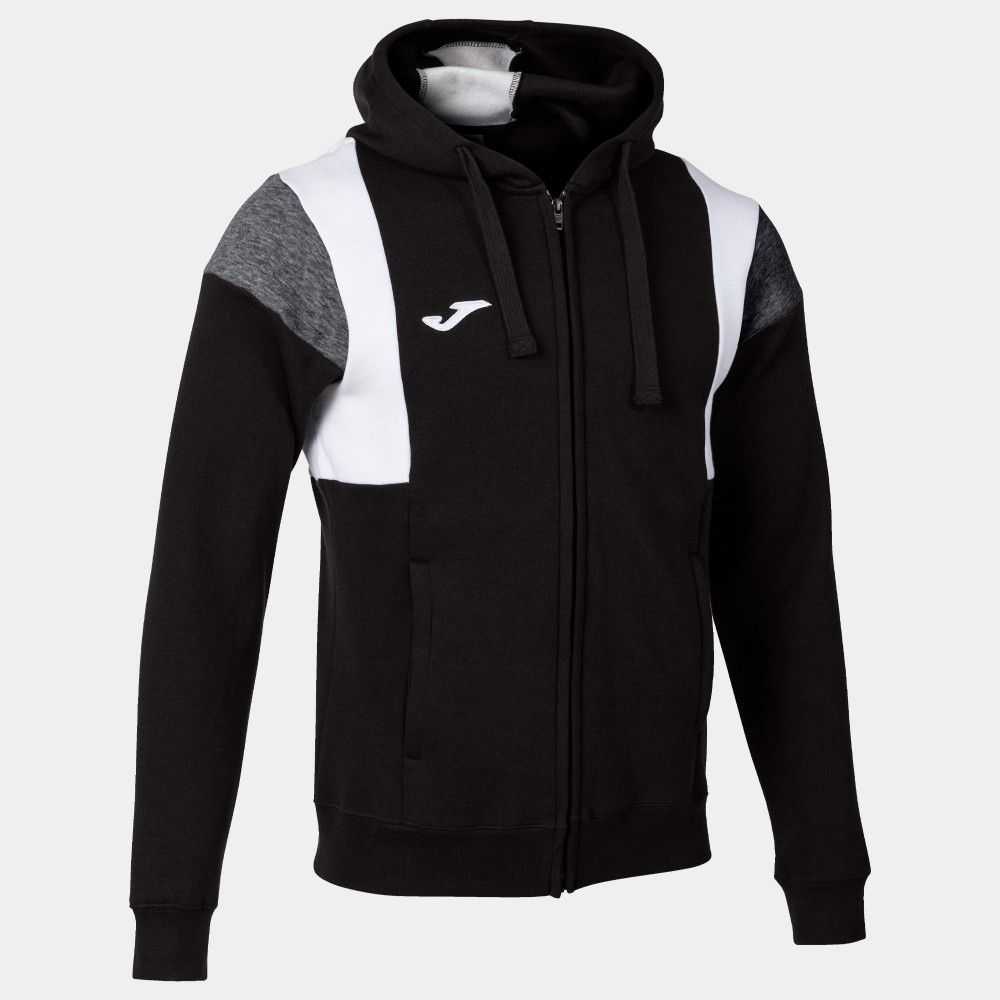 Joma Confort Iii Zip up Hoodie Erkek Eşofman Siyah | 40MVIFJQU