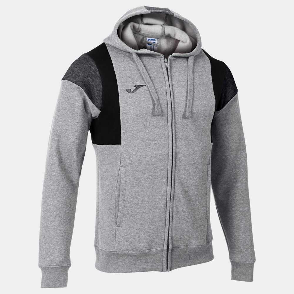 Joma Confort Iii Zip up Hoodie Melange Erkek Eşofman Gri | 60NJDTEAO