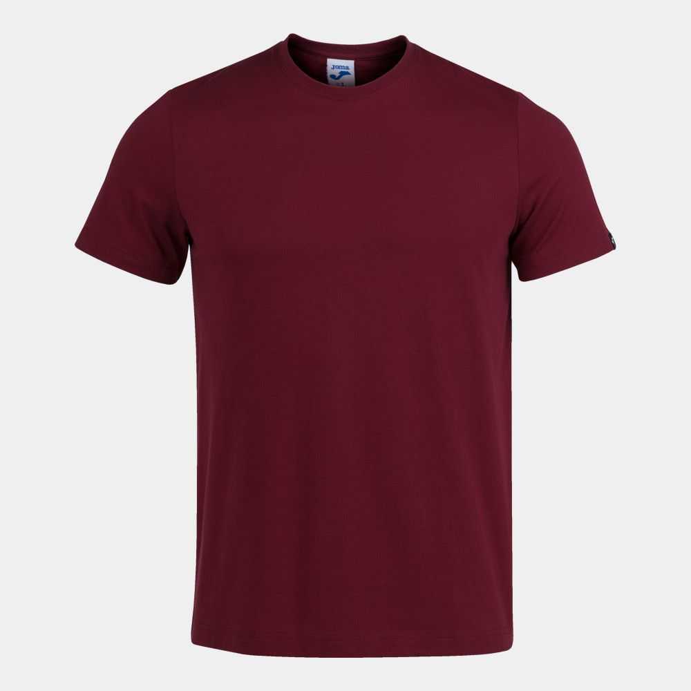 Joma Desert Short Sleeve T-shirt Erkek Tişört Bordo | 93SAJOHIU