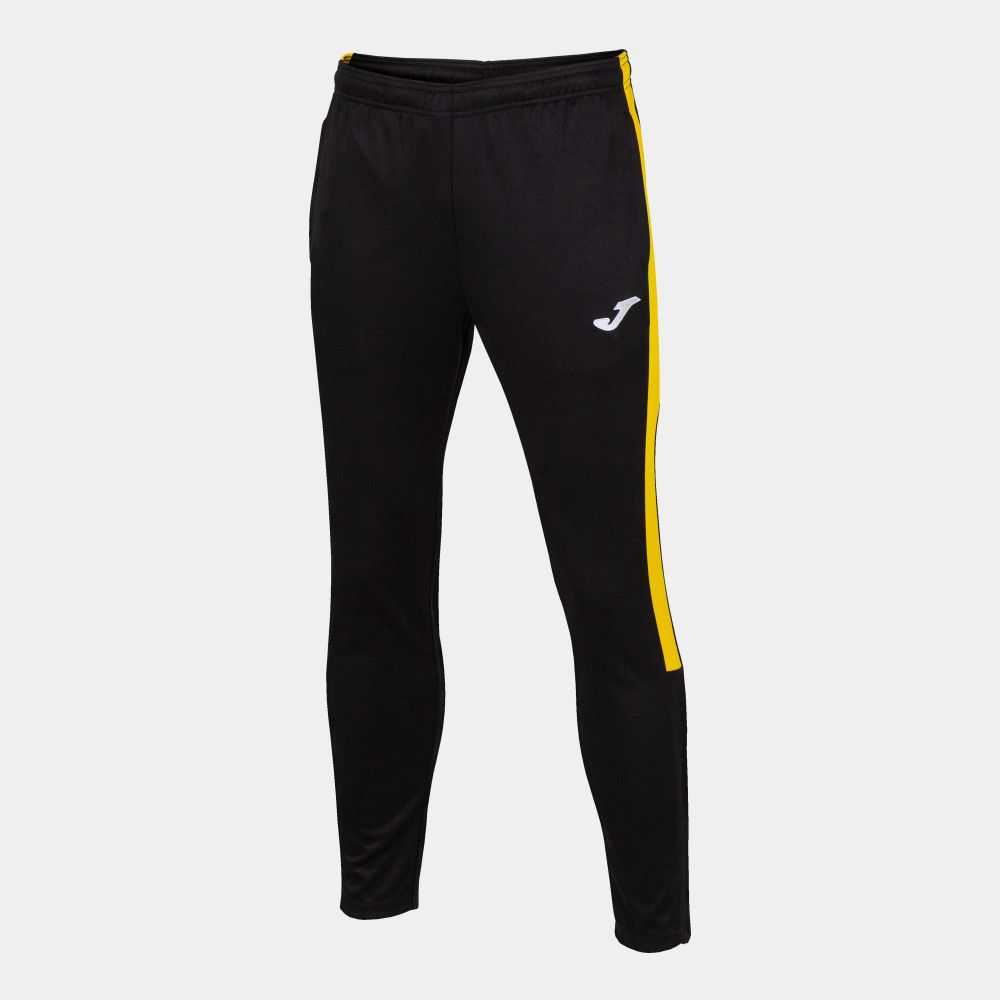 Joma Eco Championship Long Pants Erkek Eşofman Siyah Sarı | 17MPUQJIG