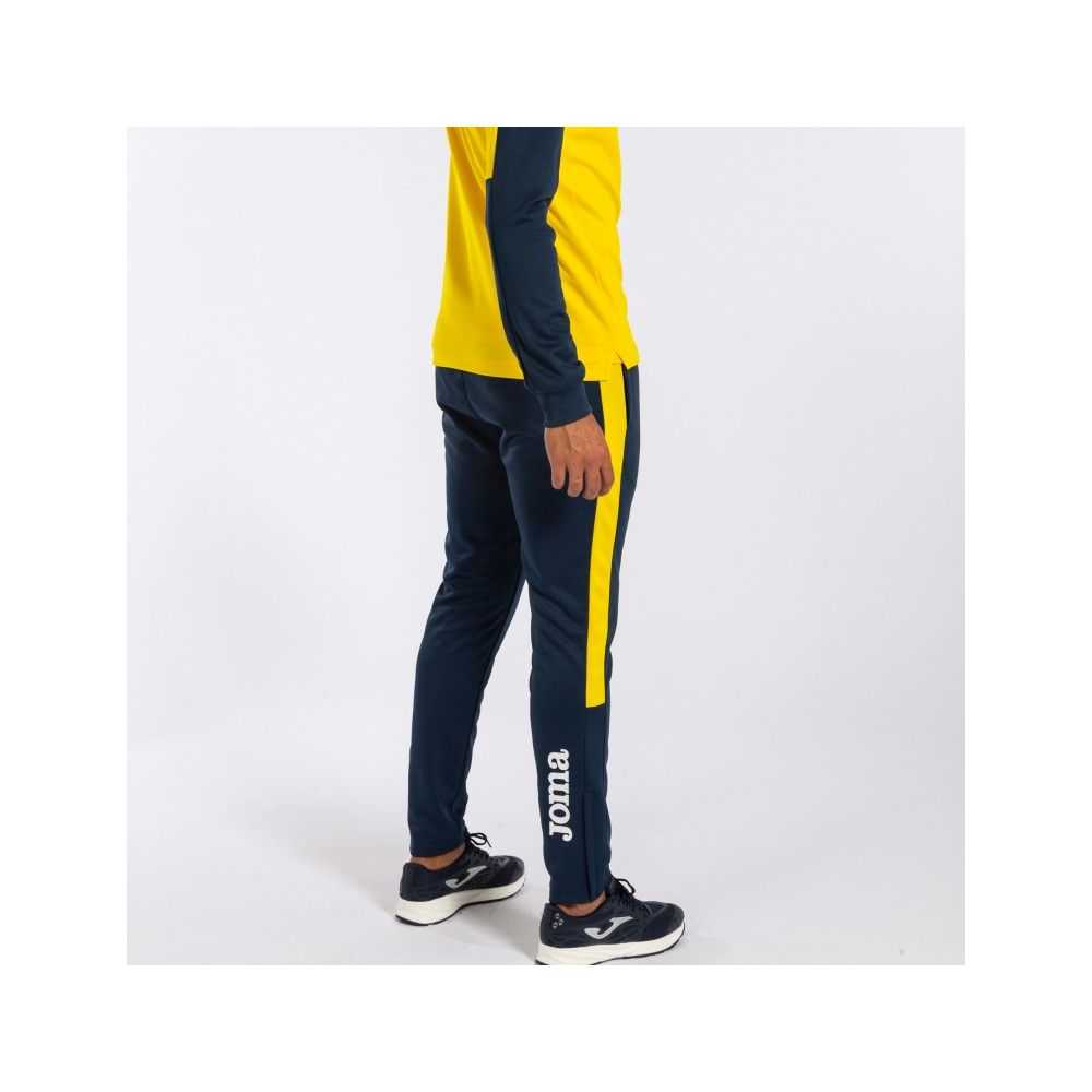 Joma Eco Championship Long Pants Erkek Pantolon Lacivert Sarı | 41LGMBPJW