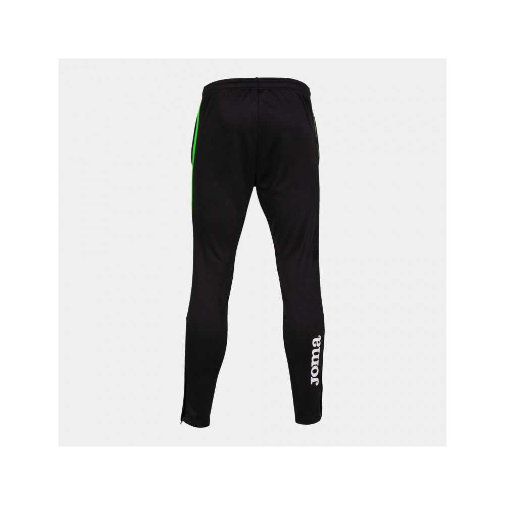 Joma Eco Championship Long Pants Fluor Erkek Eşofman Siyah Yeşil | 54NFBGSOH