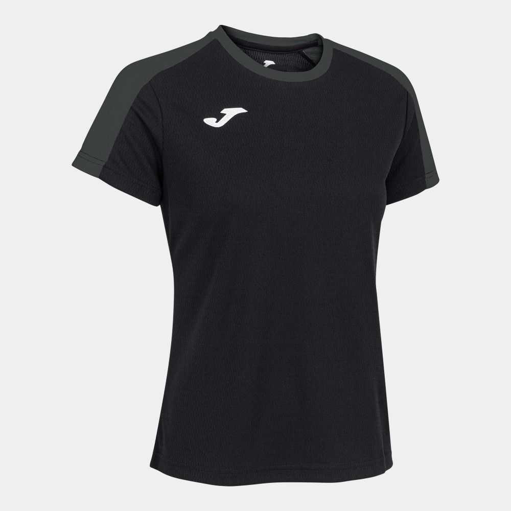 Joma Eco Championship Short Sleeve T-shirt Anthracite Kadın Tişört Siyah Koyu Gri | 08SMLCWEG