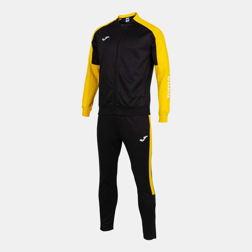 Joma Eco Championship Tracksuit Erkek Eşofman Siyah Sarı | 47DQGEZWY