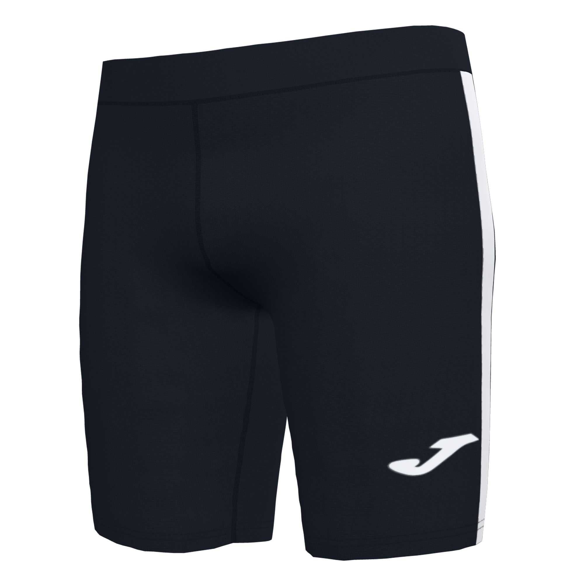 Joma Elite Vii Short Tight Erkek Pantolon Siyah Beyaz | 54TOUBGHN