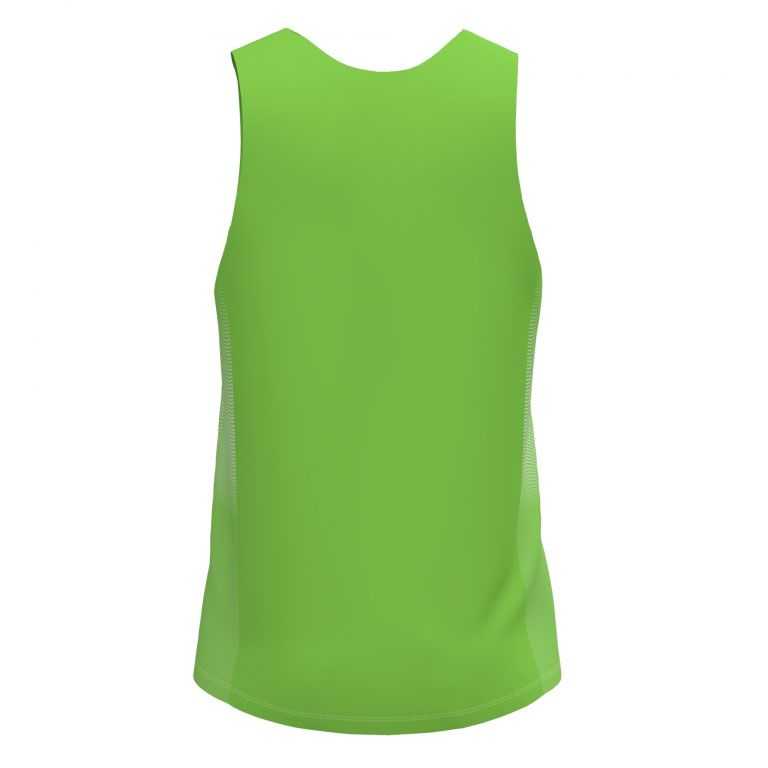 Joma Elite Vii T-shirt Fluor Sleeveless Erkek Tişört Yeşil Beyaz | 54MFYUHIX